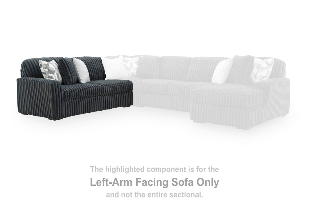 Midnight-Madness Gunmetal Living Room Collection