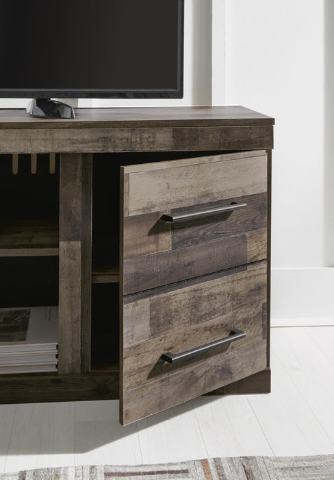 Derekson Multi Gray Derekson 4-Piece Entertainment Center
