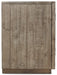 Krystanza Weathered Gray Krystanza TV Stand with Electric Fireplace