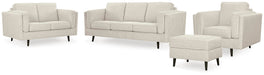 Maimz Sandstone Maimz Sofa, Loveseat, Chair and Ottoman