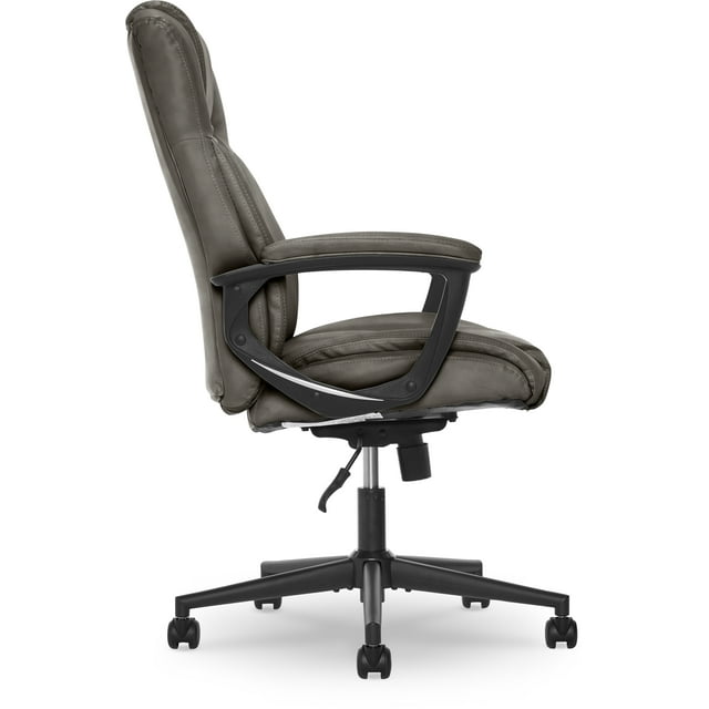 Serta Connor Office Chair Gray Bonded Leather - new