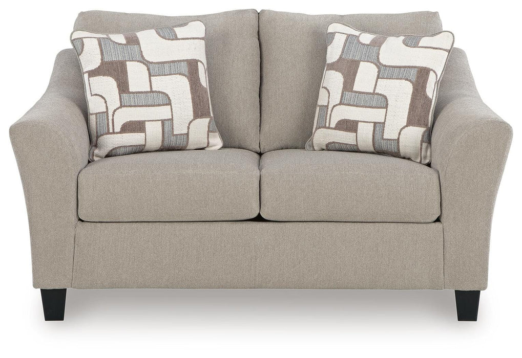 Willarae Taupe Loveseat