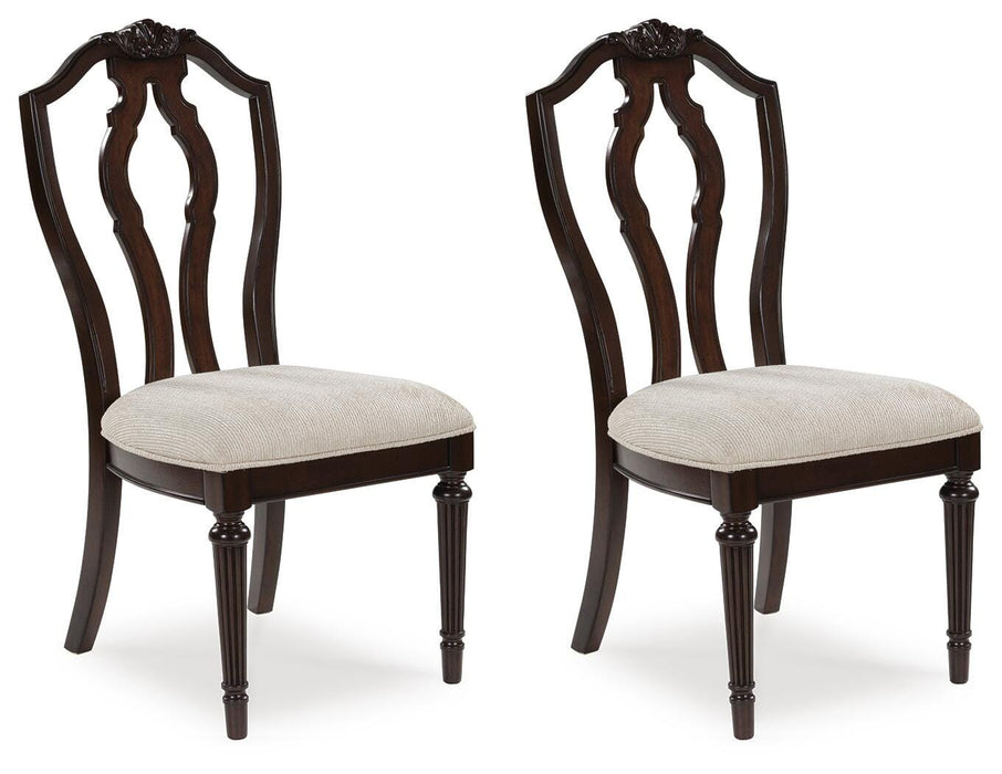 Lavinton Tan/Brown Dining UPH Side Chair (Priced Per Item, Must Order 2, 4, 6, or 8)