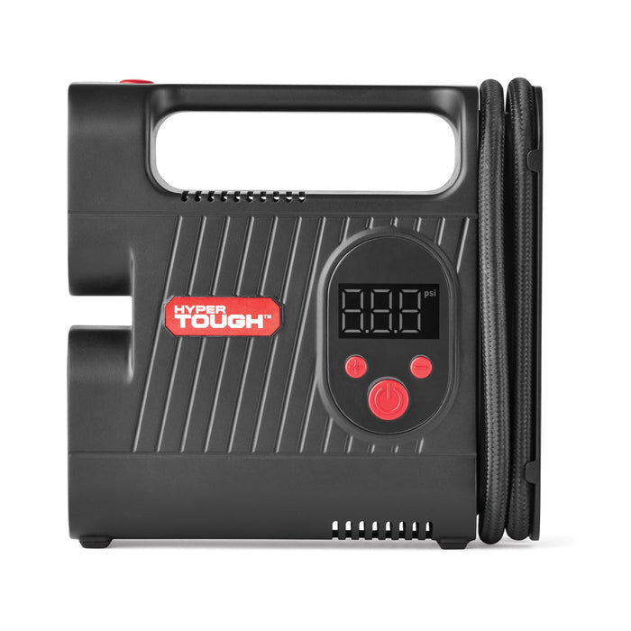 Hyper Tough DC 12V Digital Car Tire Inflator with Auto-off Function 100psi - new
