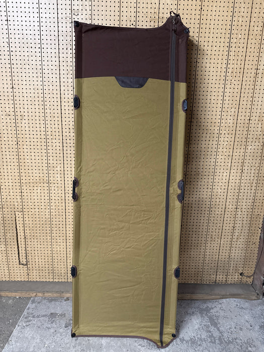 Ozark Trail Zipper Cot, Adult, 75.5" x26" x 5.5" - new