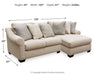 Carnaby Linen Carnaby 2-Piece Sectional with Chaise