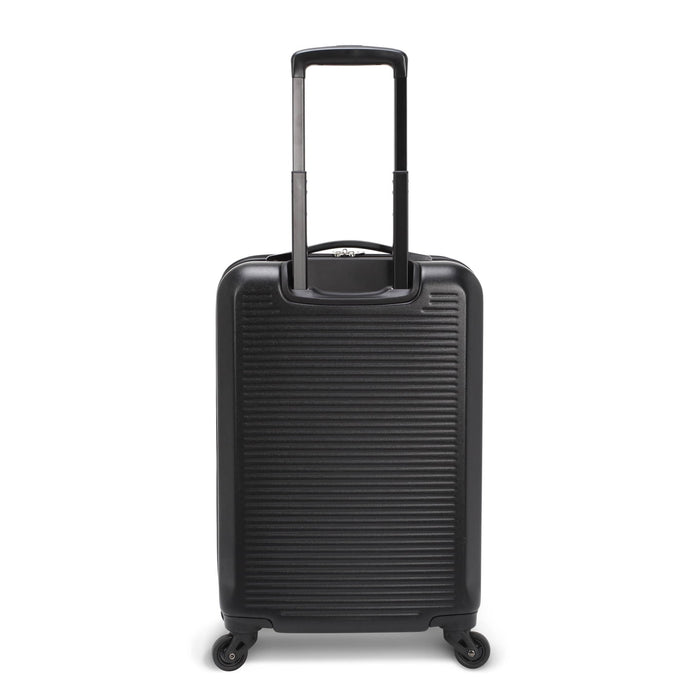 Protege 20 inch Hard Side Carry-On Spinner Luggage, Black Matte Finish (Walmart.com Exclusive) - open_box