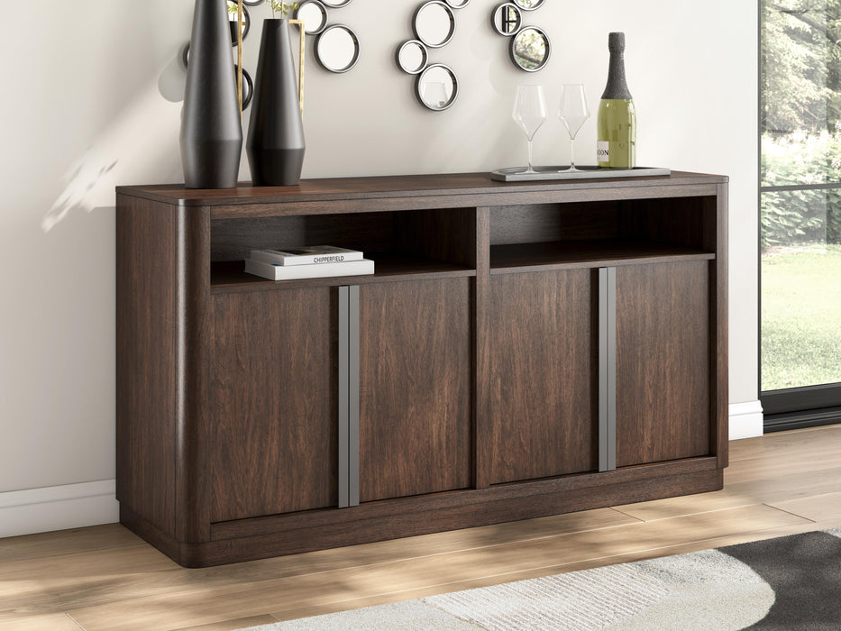 Kendamor Dark Brown Dining Room Server