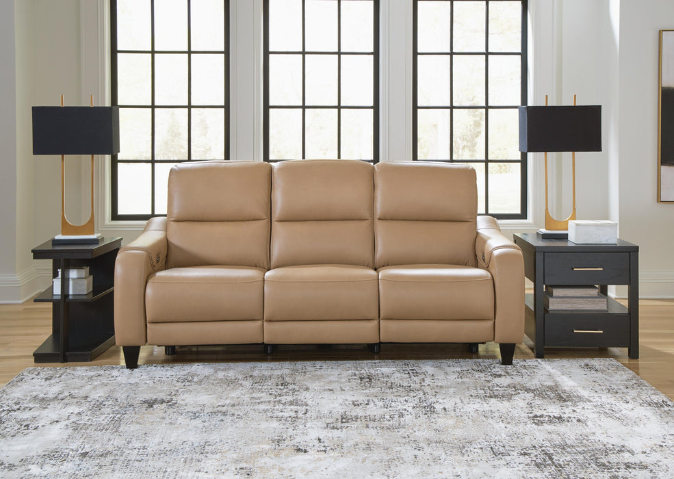 Mosswell Toffee Mosswell Power Reclining Sofa