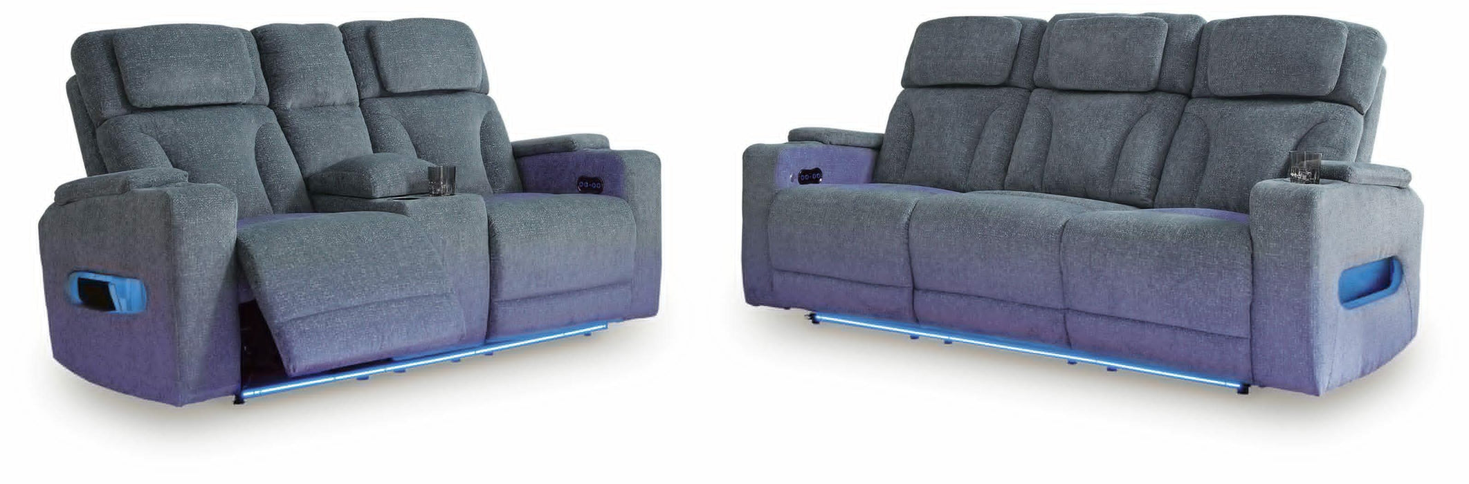 Forest Lake Steel Forest Lake Sofa and Loveseat
