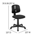 Alamont Home Contemporary Mesh Swivel Office Chair - Black - open_box