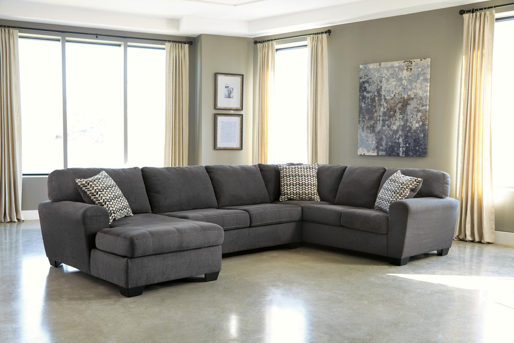 Ambee Slate Ambee 3-Piece Sectional with Chaise