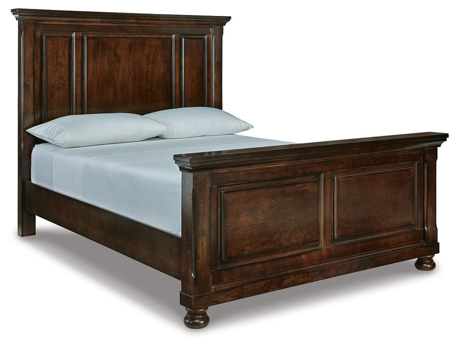 Porter Rustic Brown Porter Queen Panel Bed