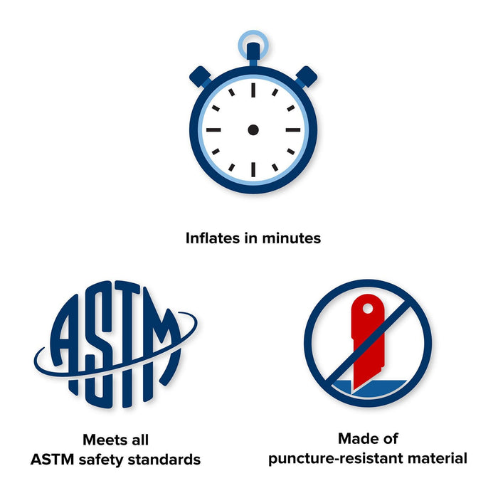 My 1st Jump N Play Rainbow Bounce House - use_like_new