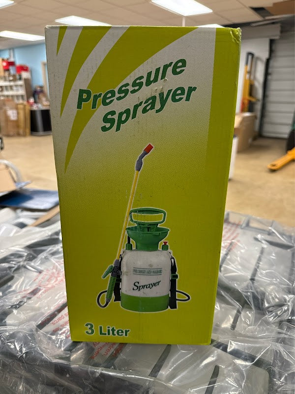 Yard Garden Lawn Pressure Sprayer 0.8 Gallon 3 Liter For Chemicals Fertilizer - open_box