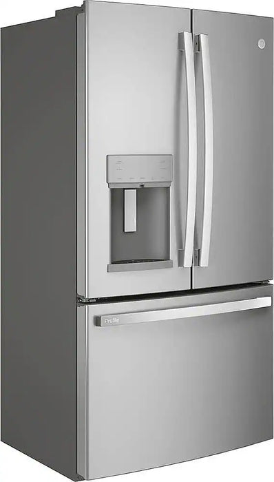 GE Profile - 27.7 Cu. Ft. French-Door Refrigerator with Hands-Free AutoFill - Stainless Steel - new