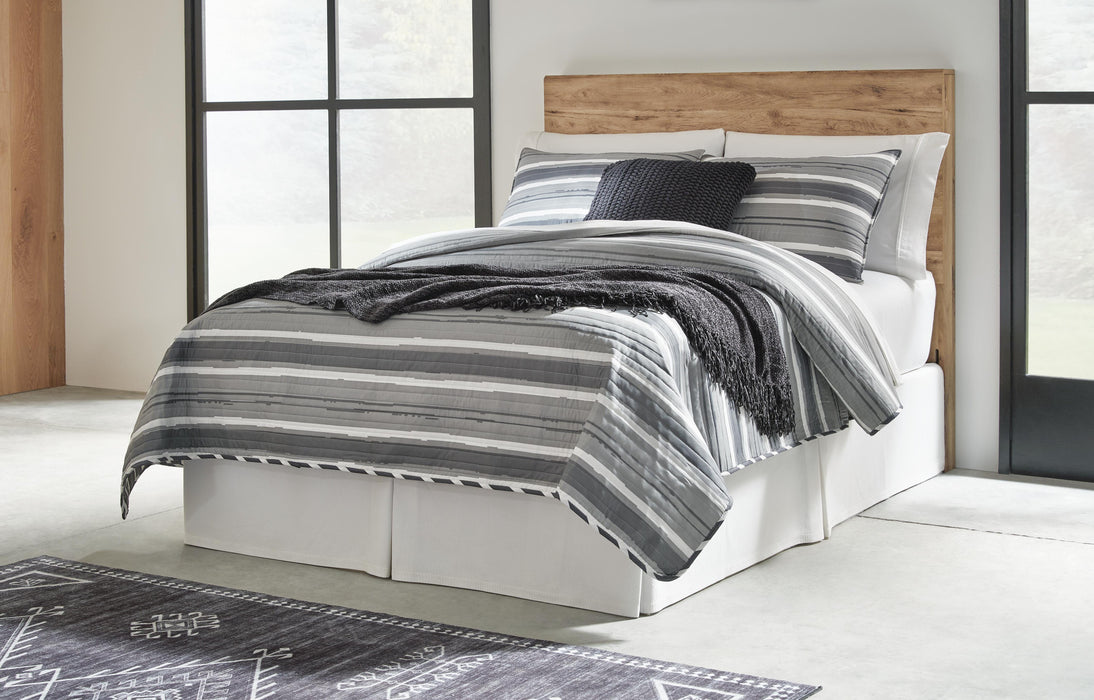 Hyanna Tan Brown Full Panel Headboard