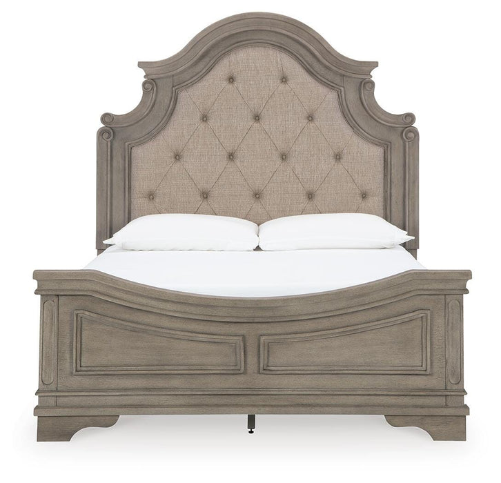 Lodenbay Antique Gray Lodenbay Queen Panel Bed