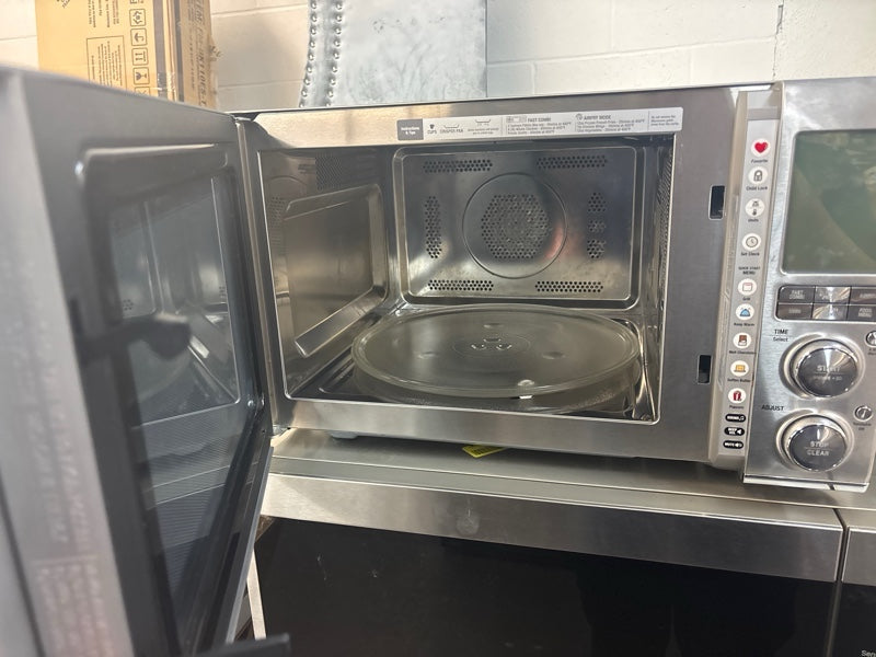 Breville BMO870BSS1BUC1 the Combi Wave 3 in 1 Microwave, Brushed Stainless Steel - new