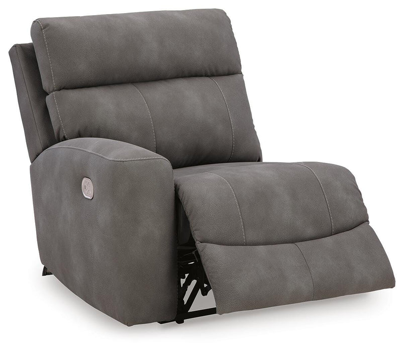 Next-Gen Durapella Slate Next-Gen Durapella 5-Piece Power Reclining Sectional