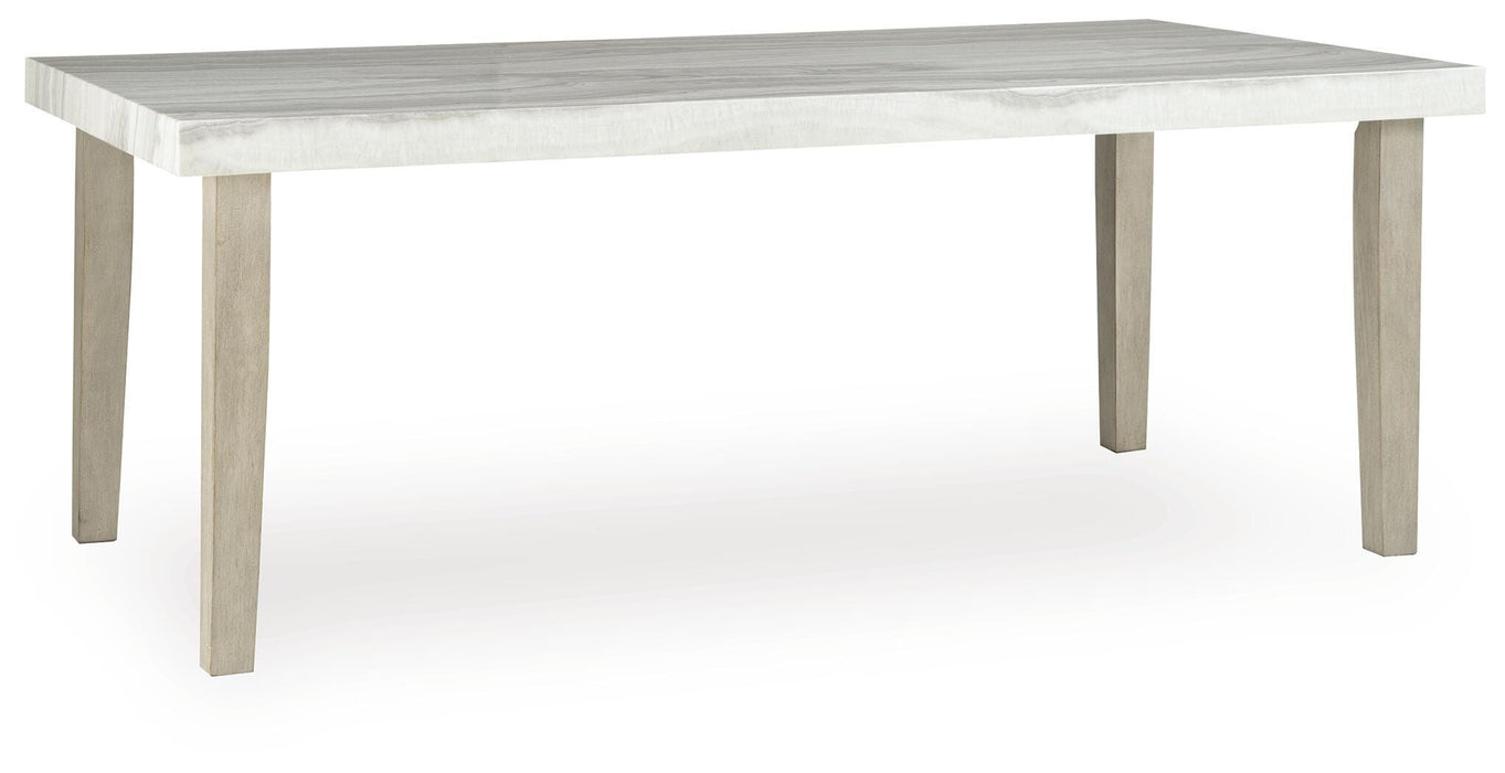 Karmenton Bisque Rectangular Dining Room Table