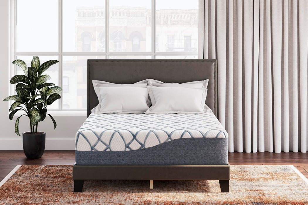 14 Inch Chime Elite 2.0 White/Blue Mattress