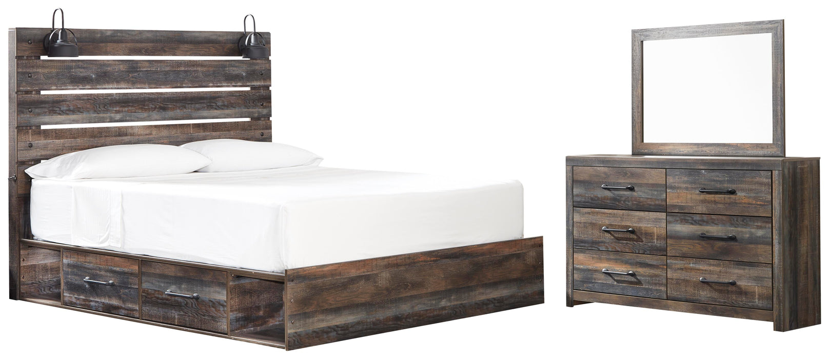 Drystan Multi Panel Bedroom Collection