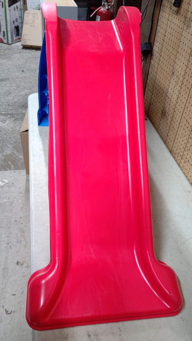 Little Tikes First Slip And Slide, Easy Set Up Playset for Indoor Outdoor Backyard, Easy to Store, Safe Toy for Toddler,Kids (Red/Blue), 39.00''L x 18.00''W x 23.00''H - open_box