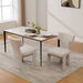 Streamdale Furniture Streamdale Chenille Dining Chairs (Set of 2) Beige