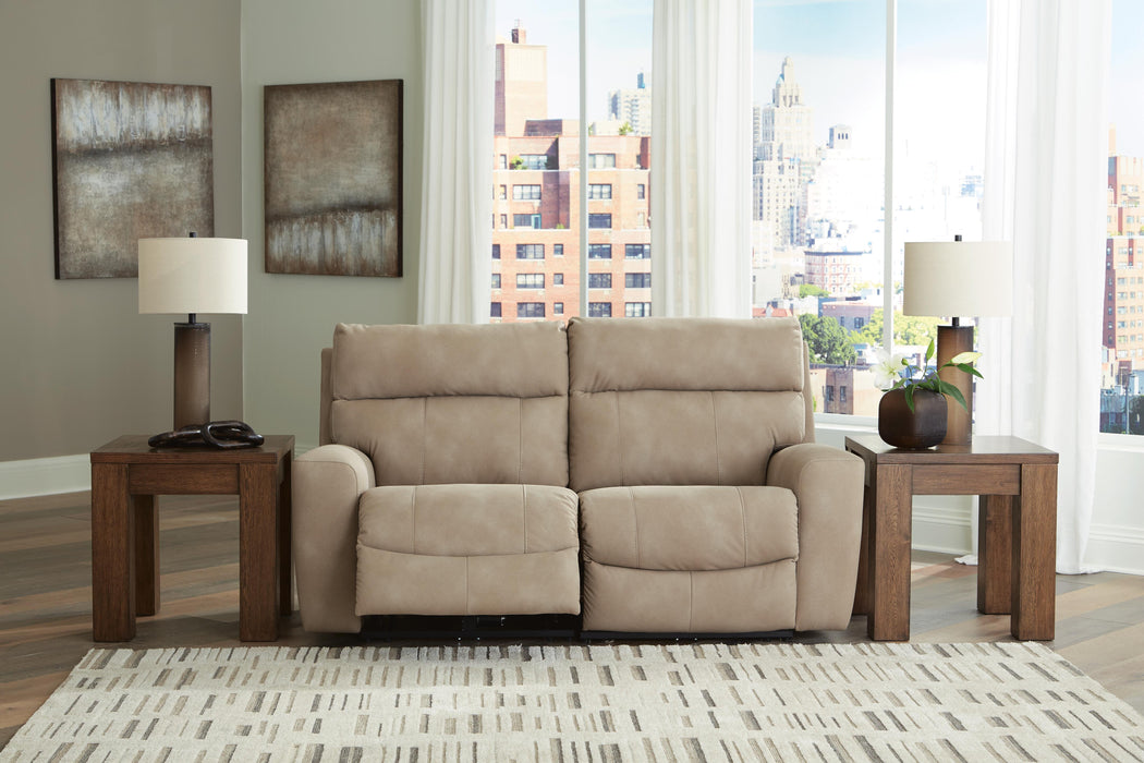 Next-Gen Durapella Sand Next-Gen Durapella 2-Piece Power Reclining Sectional Loveseat