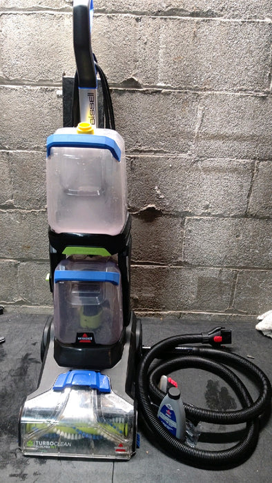 BISSELL - TurboClean DualPro Pet Carpet Cleaner (3067) - Cobalt Blue - used_marks_scratches