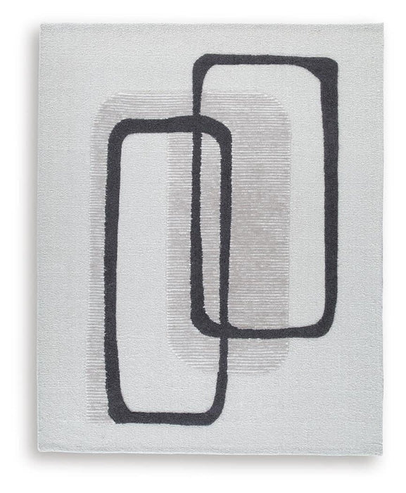 Davismour Ivory/Taupe/Charcoal Large Rug