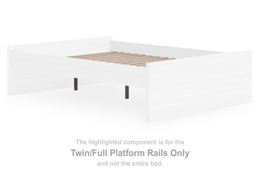 Onita Natural Twin/Full Platform Rails