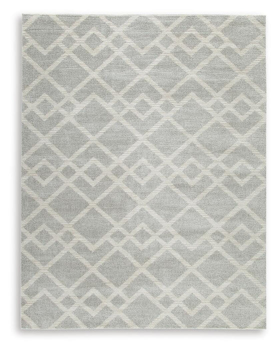 Unawick Gray/Ivory Large Rug