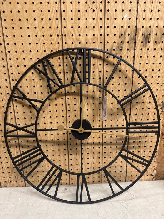 Sorbus 23 Quartz Battery Powered Wall Clock, Roman Numeral - open_box