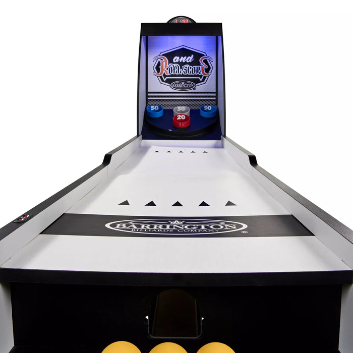 7 ft Roll and Score Game with 3 Balls, Arcade Sound Effects and LED Scorer, by MD Sports - open_box