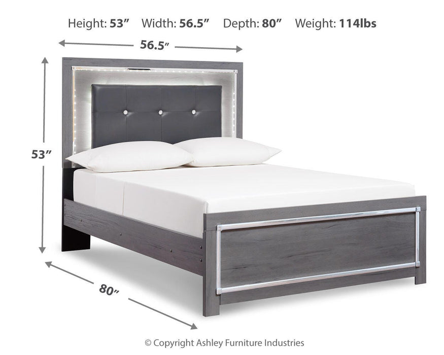 Lodanna Gray Lodanna Full Panel Bed