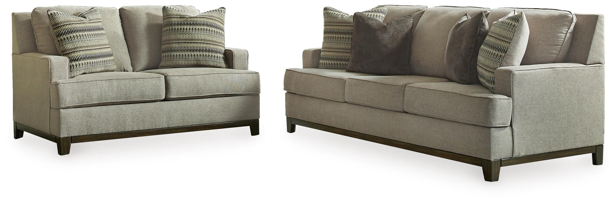 Kaywood Granite Kaywood Sofa and Loveseat