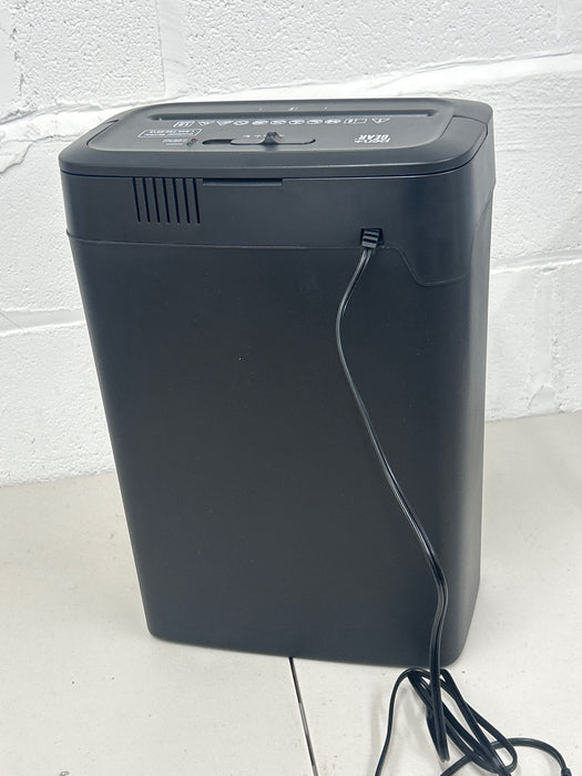 Pen+Gear 12-Sheet Cross-Cut Paper/Credit Card Shredder with 5.5 Gallon Bin, Black, Home & Office Use - new