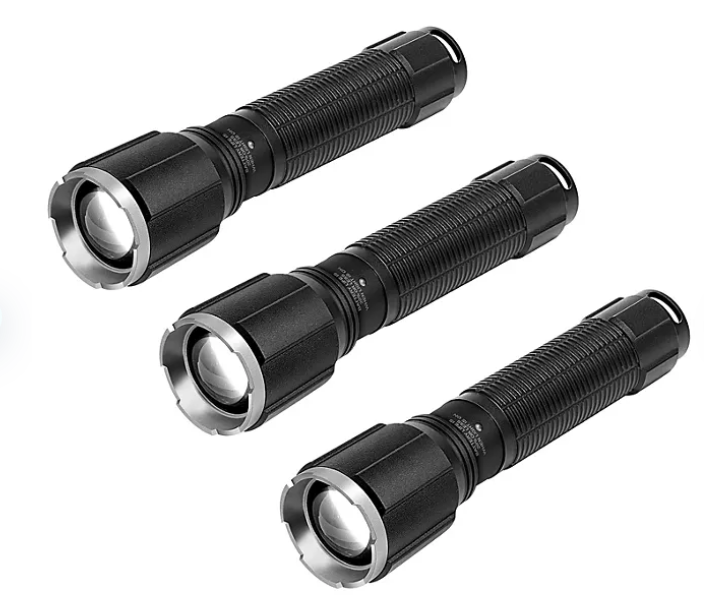 Member's Mark 1000 Lumen x 3 pk. LED Flashlights - open_box