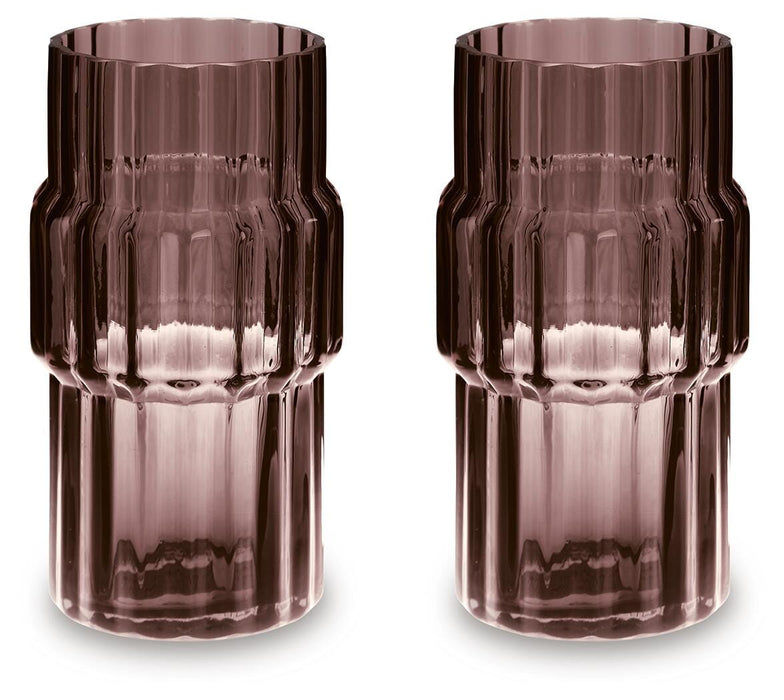 Dorlow Mauve Vase (2/CS)