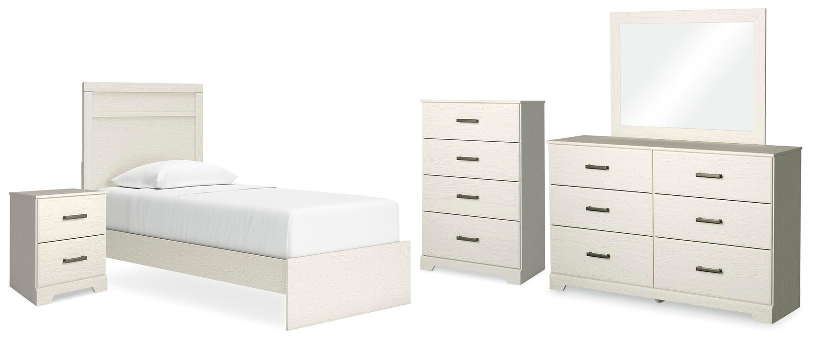 Stelsie White Bedroom Collection