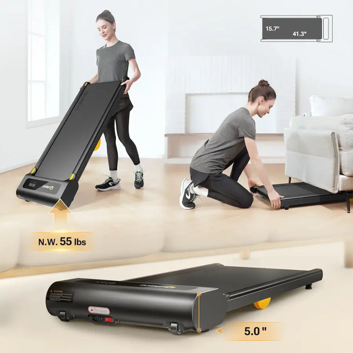 Urevo - SP1 Lite Under Desk Treadmill & Walking Pad - Black - new