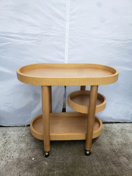 Beautiful Drew Bar Cart by Drew Barrymore, Warm Honey - new