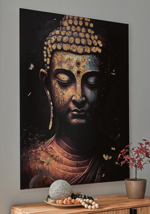 Caymoore Black/Gold Finish Wall Art