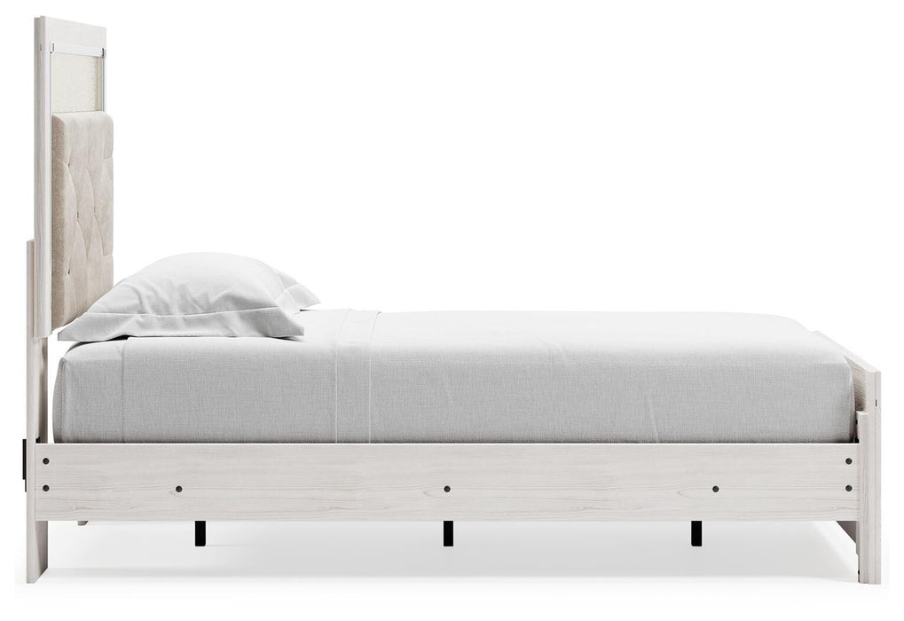 Altyra White Altyra Twin Panel Bed