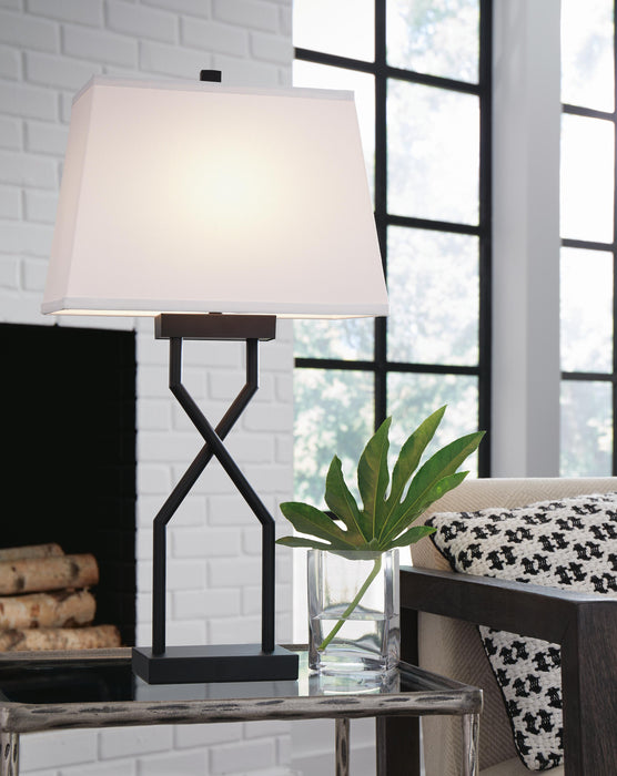 Brookthrone Black Metal Table Lamp (Priced Per Item, Must Order 2, 4, 6, or 8)