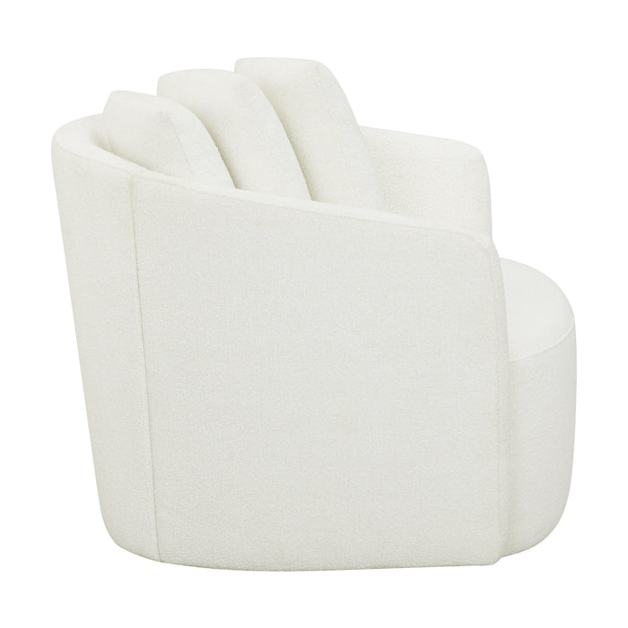 Beautiful Drew Chair by Drew Barrymore, Cream Boucle - open_box