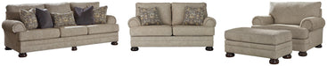Kananwood Oatmeal Kananwood Sofa, Loveseat, Chair and Ottoman