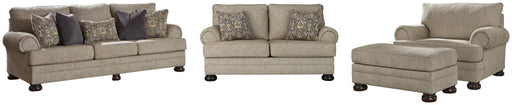 Kananwood Oatmeal Kananwood Sofa, Loveseat, Chair and Ottoman